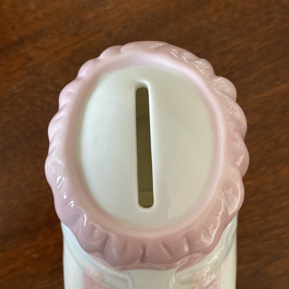 🙏💕Precious Moments “Jesus Loves Me” bootie bank vintage 1999 baby/girl/pink. - Picture 5 of 10